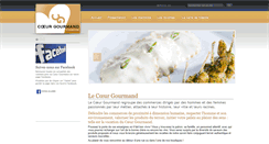 Desktop Screenshot of coeur-gourmand.com